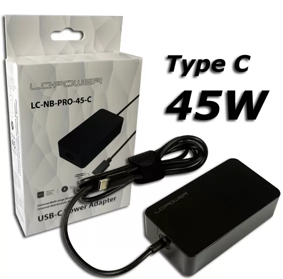 LC Power LC Power Punjac USB-C LC-NB-PRO-45-C - 45 Watt