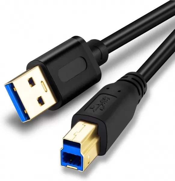 E-GREEN E-GREEN Kabl 3.0 USB A - USB B M/M 1m crni