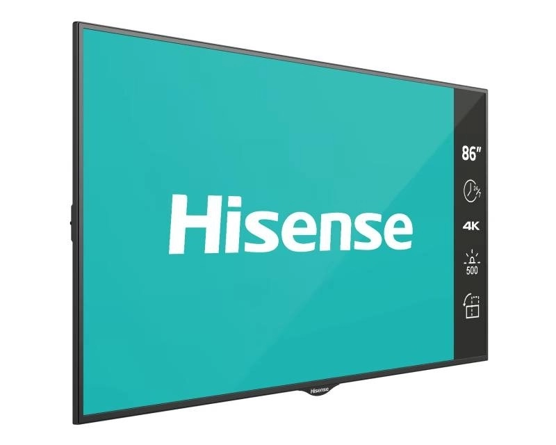 HISENSE 86BM66AE 4K UHD Digital Signage Display - 24/7 Operation