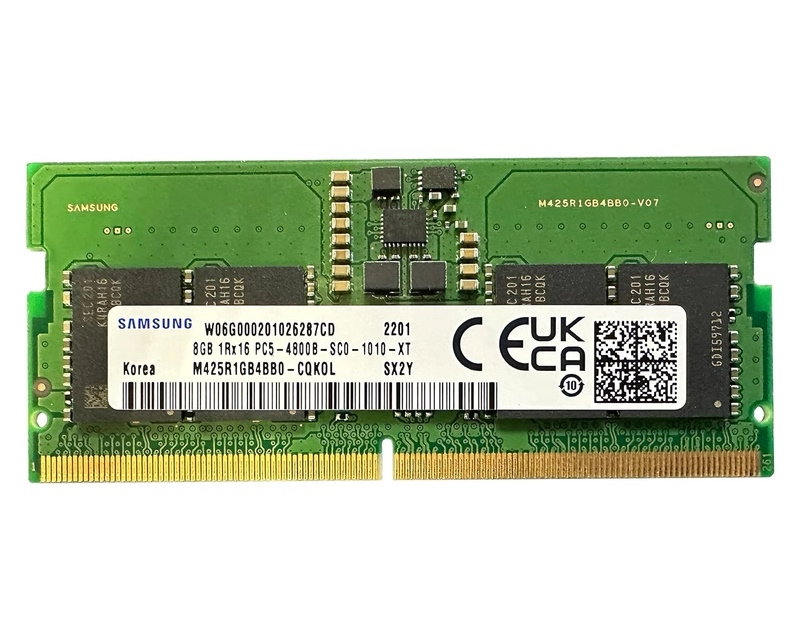 SAMSUNG SODIMM DDR5 8GB 4800MT/s M425R2GA3BB0-CQKOL bulk