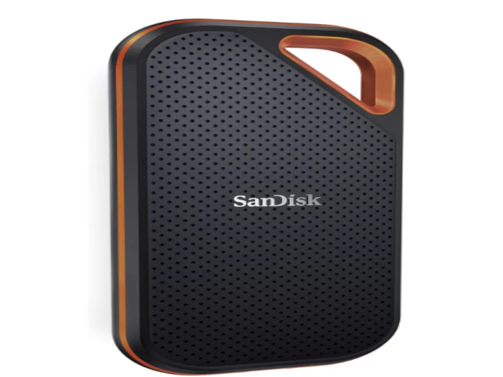 SanDisk Extreme 2TB Portable SSD - up to 2000MB/s Read, 1000MB/s Write, IP55, USB 3.2 Gen 2