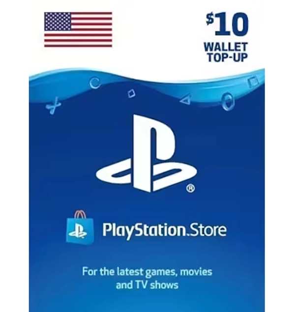 PlayStation Network Gift Card 10 USD - PSN United States