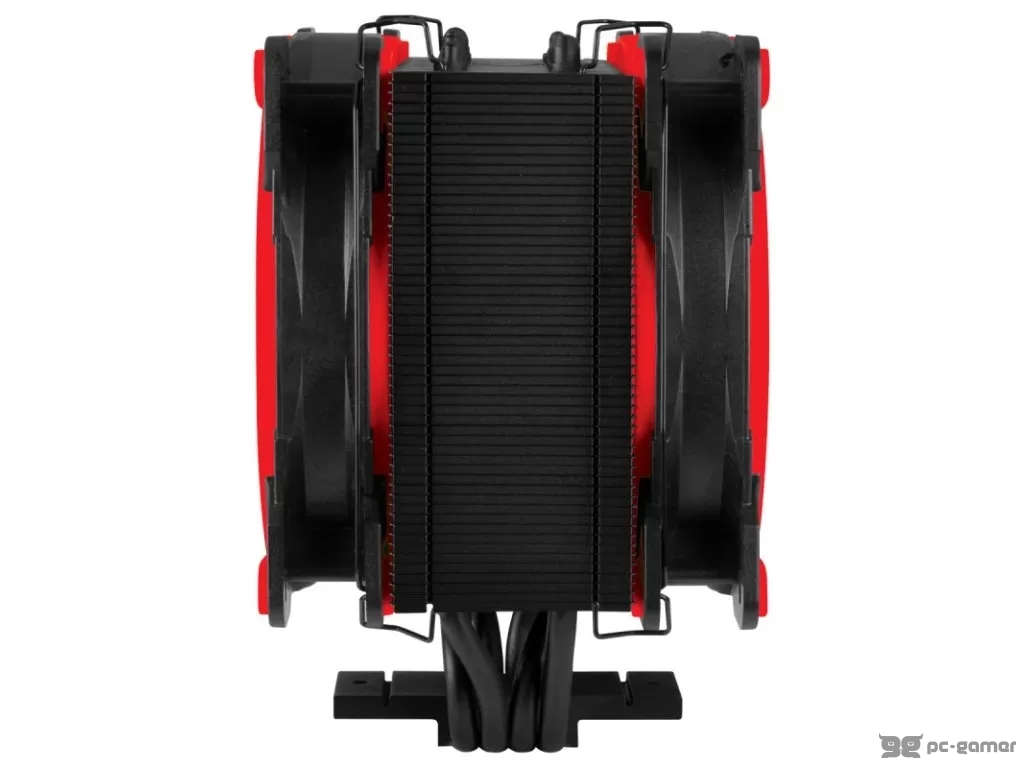 ARCTIC Freezer 34 eSports DUO CPU Cooler with BioniX P-Series Fans, 200-2100 rpm, INTEL/AMD, Red