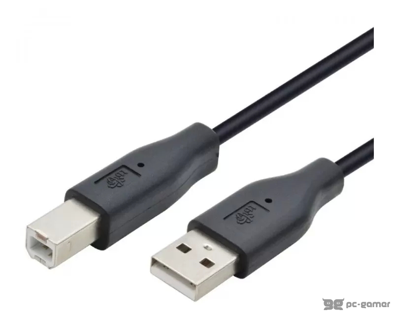 E-GREEN USB 3.0 A - USB B M/M 1.8 m crni