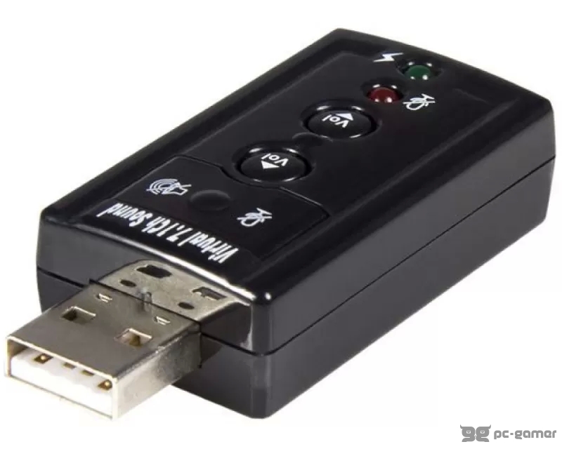 E-GREEN USB virtual 7.1 zvu