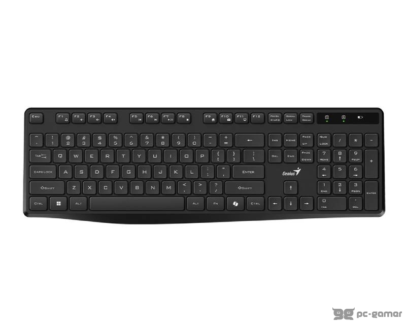 GENIUS KB-7200 Wireless USB YU wireless crna tastatura