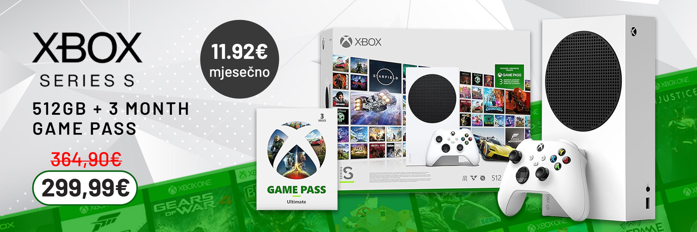 Xbox Series S + 3 Month Game Pass