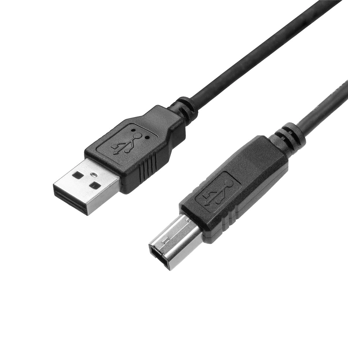 CC USB AM 2.0 -> USB BM, 2m, C-AB3200, crni, MS