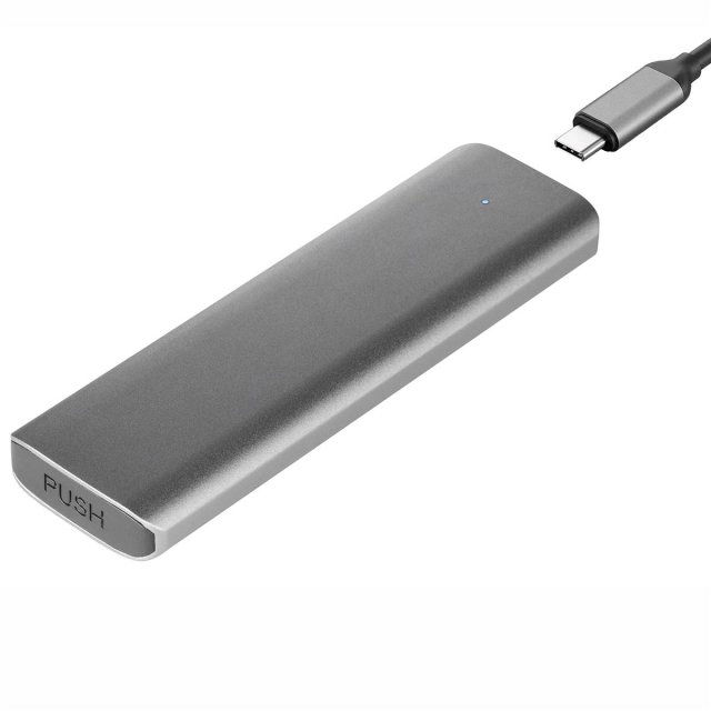 HDD DOD Ladica M.2 NVMe -> USB CF, S300, MS