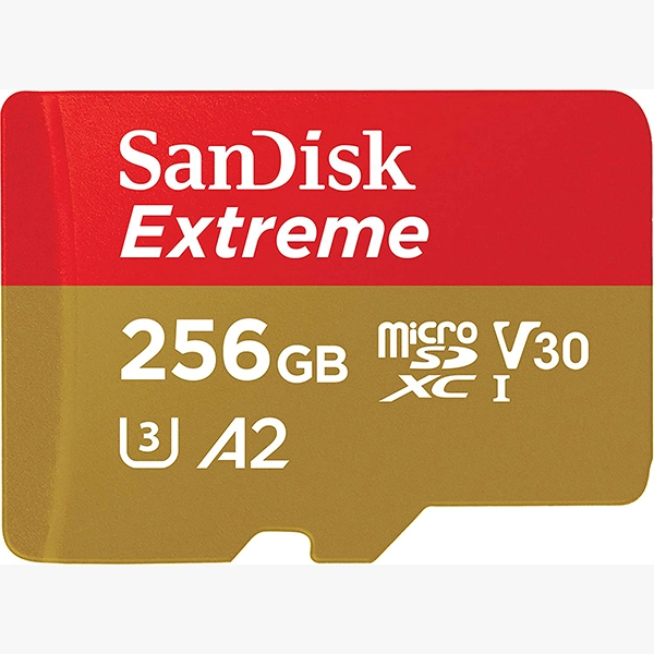 SanDisk MicroSD 256GB Extreme