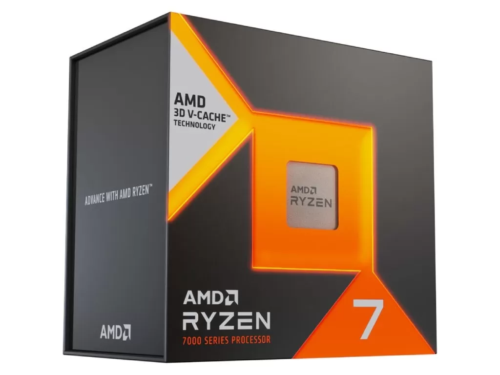 AMD Ryzen 7 7800X3D, 4.2GHz/5.0GHz Max, 8C/16T, Socket AM5, 96MB L3 cache, Bez kulera