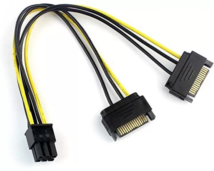 E-GREEN E-GREEN Adapter naponski za PCI Expess VGA (6-pin)