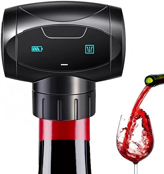 Prestigio Prestigio Electric Vacuum Wine Stopper with 2 stop