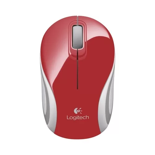 Logitech Logitech Mis Mini Wireless M187, RED