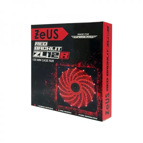 Zeus Cooler 120x120 Crveni