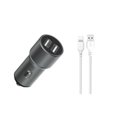 XO TZ09 Car charger + Type-C Cable 1m
