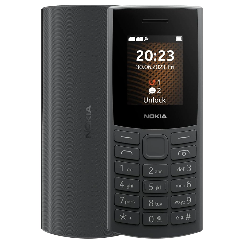 Nokia 105 4G DS black 2023 edition