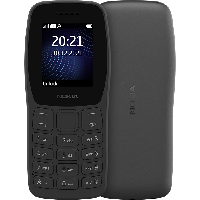 Nokia 105 DS 2023 black