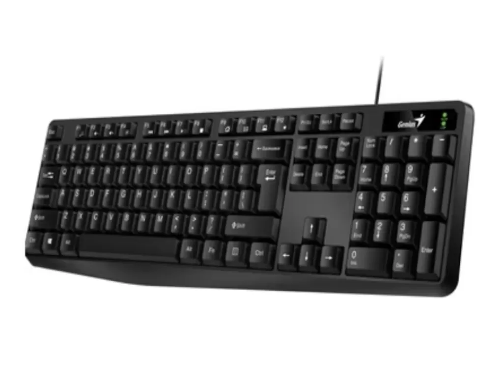 GENIUS KB-117 Keyboard, US layout, USB, Cable length 1.5m, Function keys