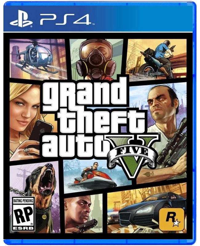 PS4 Grand Theft Auto 5 - GTA V 