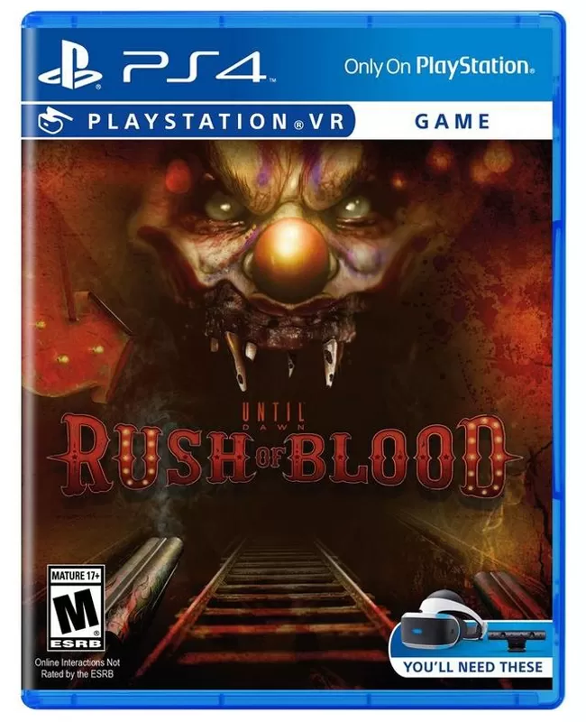 Until Dawn - Rush Of Blood VR PS4