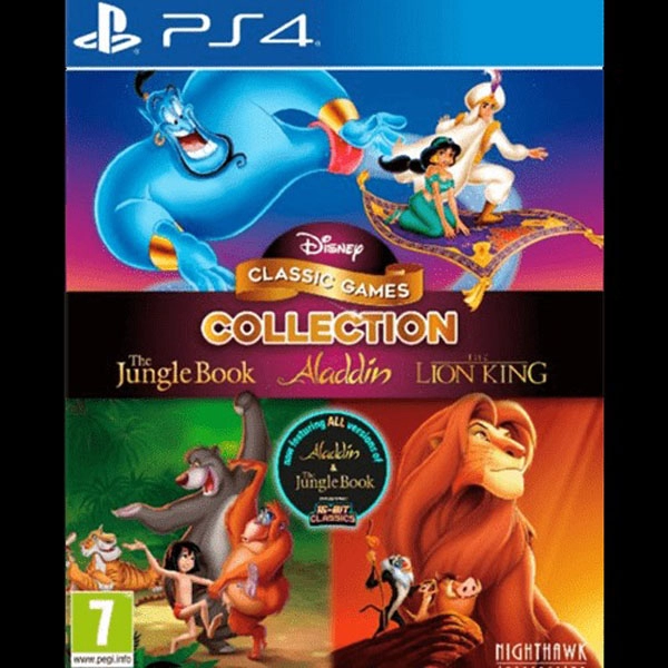 PS4 Disney Classic Games Collection: The Jungle Book, Aladdin, & The Lion King