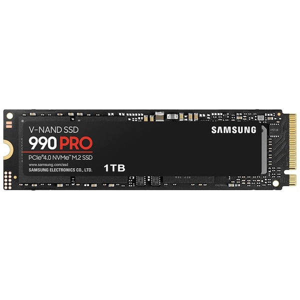 SAMSUNG 990 PRO 1TB PCIe NVMe M.2 MZ-V9P1T0BW