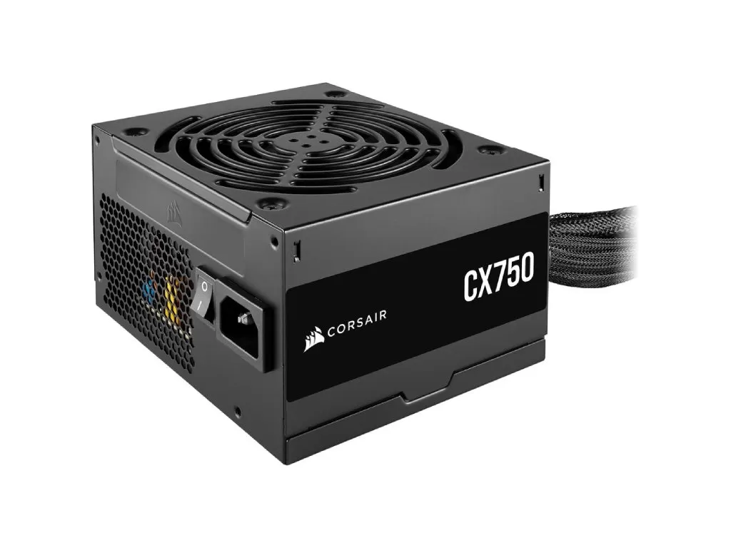 CORSAIR CX Series CX750  750W 80 PLUS Bronze ATX Power Supply, 120mm low-noise cooling fan