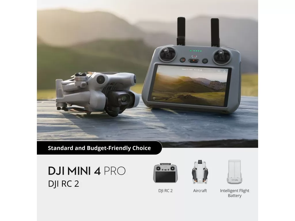 DJI Mini 4 Pro + DJI RC 2