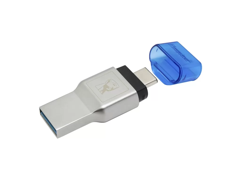 KINGSTON MobileLite Duo 3C Card Reader, microSD/SDHC/SDXC, USB Type-A/USB Type-C port