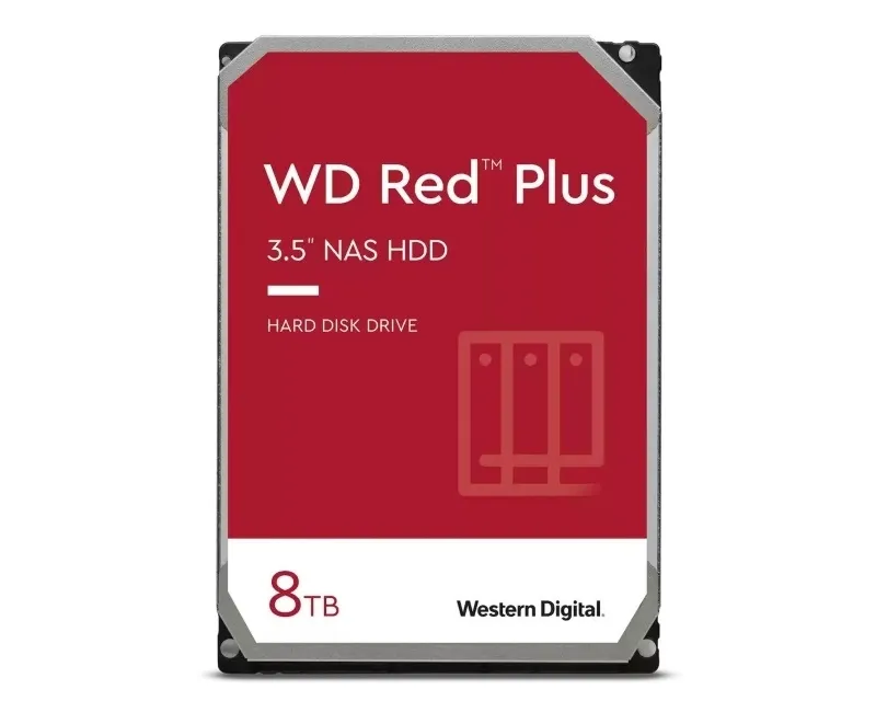 WD 8TB 3.5 WD80EFZZ Red Plus NAS
