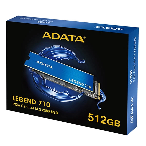 A-DATA 512GB M.2 PCIe Gen3 x4 LEGEND 710 ALEG-710-512GCS 