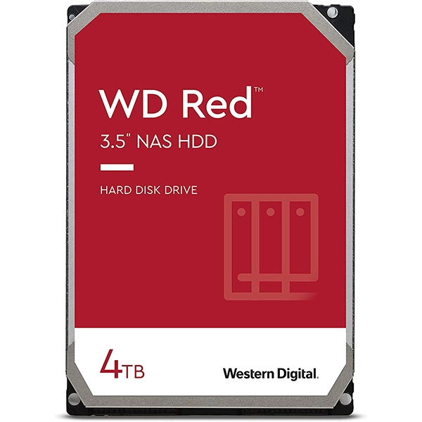 WD 4TB 3.5 SATA III 256MB IntelliPower WD40EFPX Red Plus