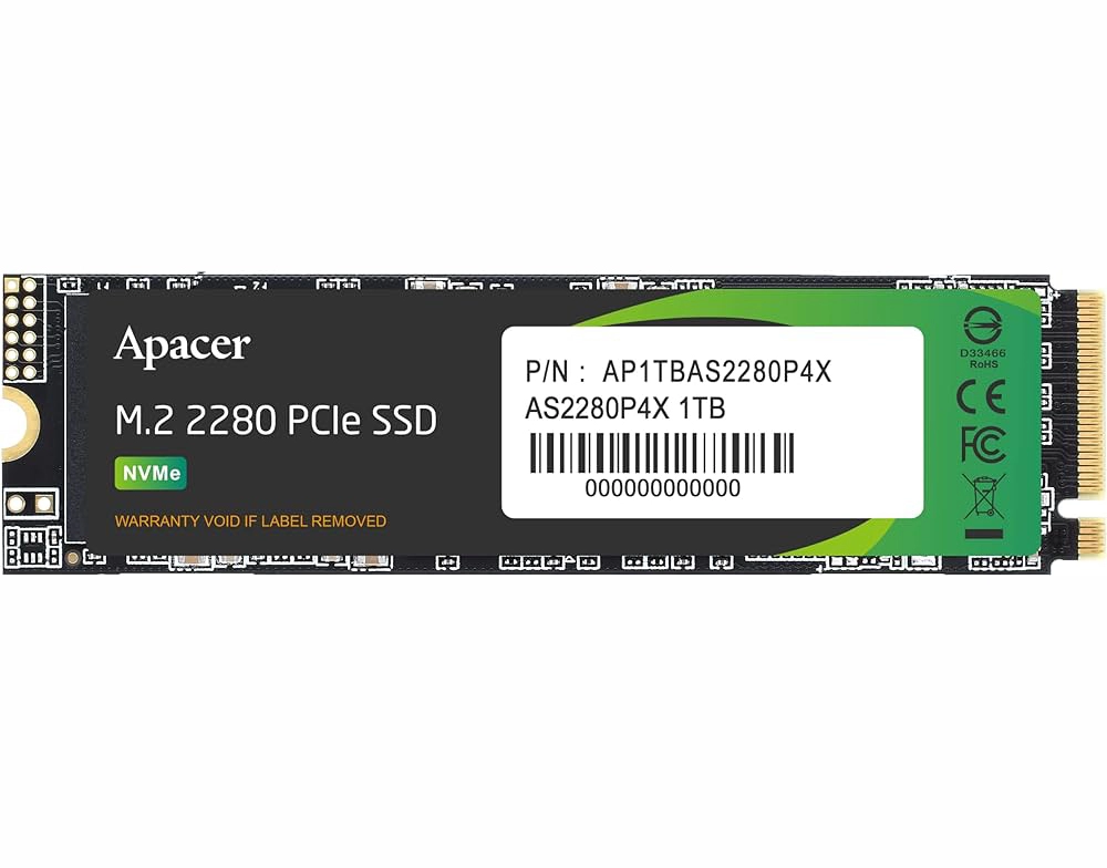 APACER 256GB AS2280P4X M.2 PCIe