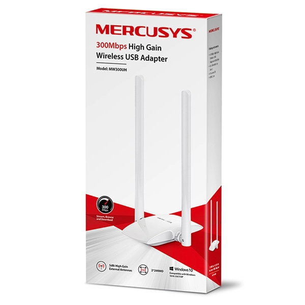 Mercusys MW300UH N300 Wireless USB Adapter
