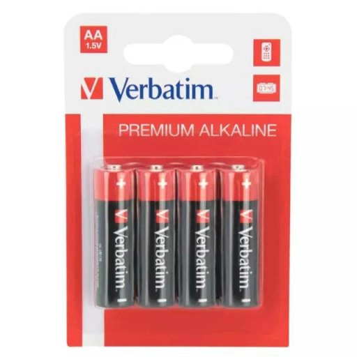VERBATIM Baterija AA LR6 1.5 #49921-46  4/1
