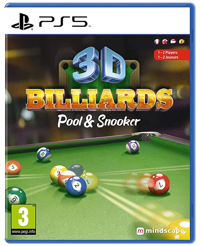 3D Biliiards Pool and Snooker PS5
