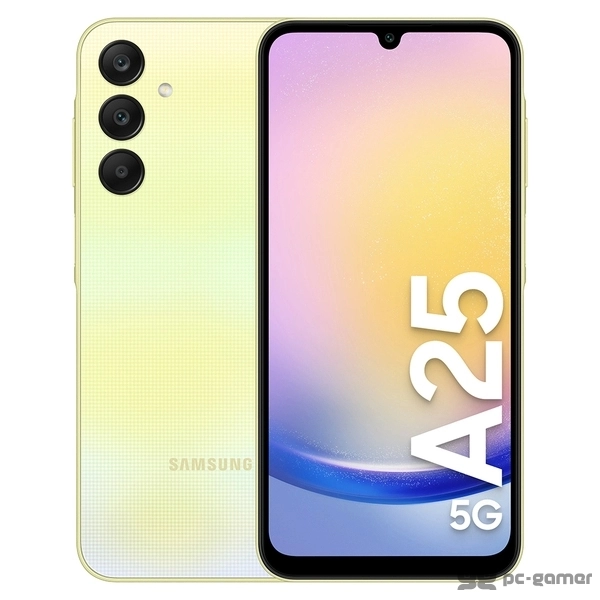 Samsung Galaxy A25 5G, 6/128GB, Yellow + maska