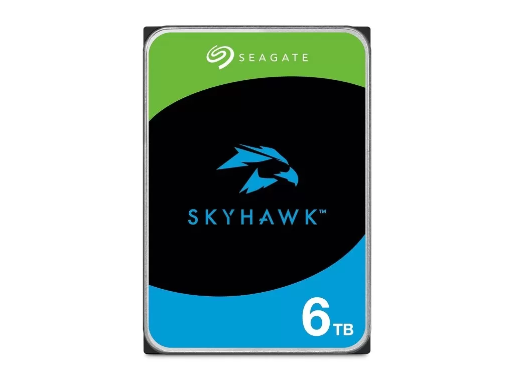 SEAGATE SkyHawk Surveillance 6TB, ST6000VX009, 256MB cache, SATA 6Gb/s, 5400 rpm, 180MB/s
