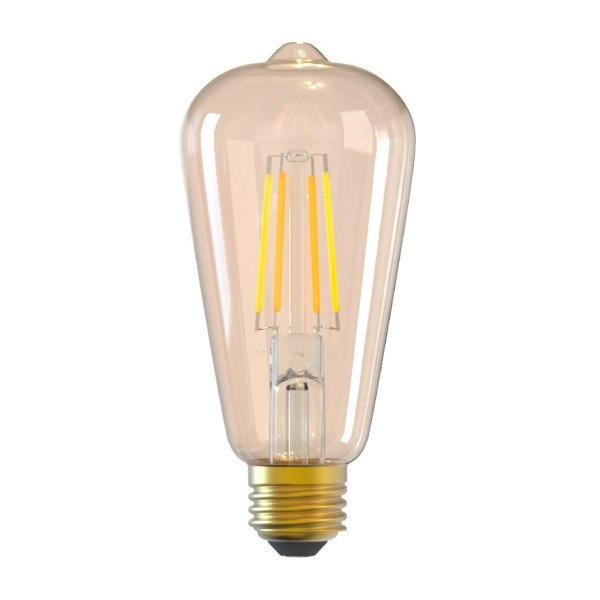 TELLUR Smart WIFI Filament bulb E27 6W AMBER Bijela/Topla DIMMER