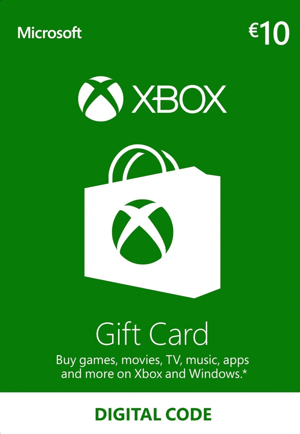 Xbox Live Gift Card 10 EUR - Europe