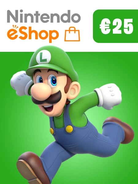 Nintendo eShop Gift Card 25 EUR, Europe