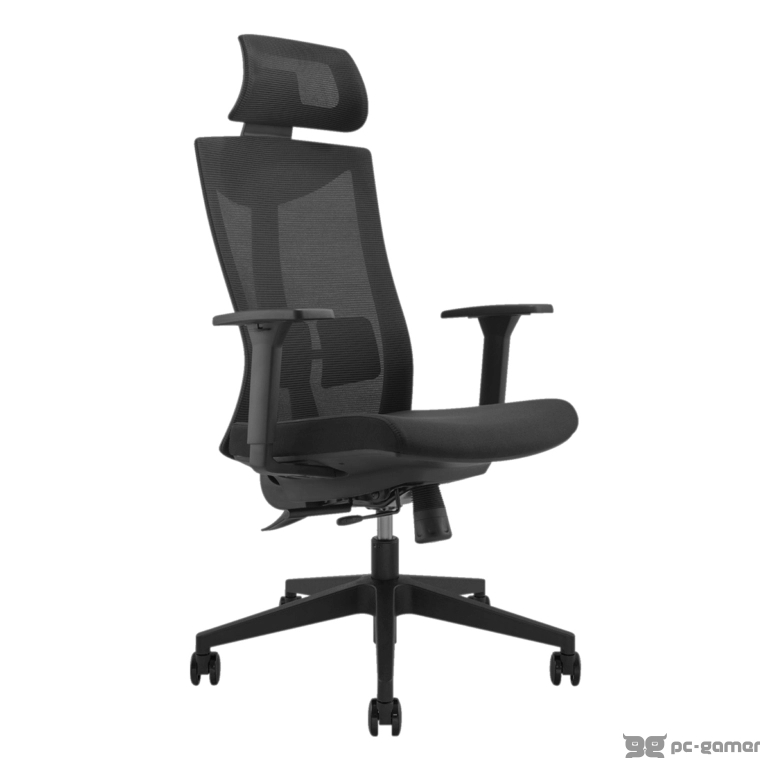 UVI Chair gaming stolica focus - black