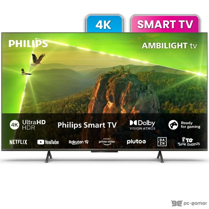 PHILIPS LED TV 65PUS8118/12, 4K, Smart, Ambilight