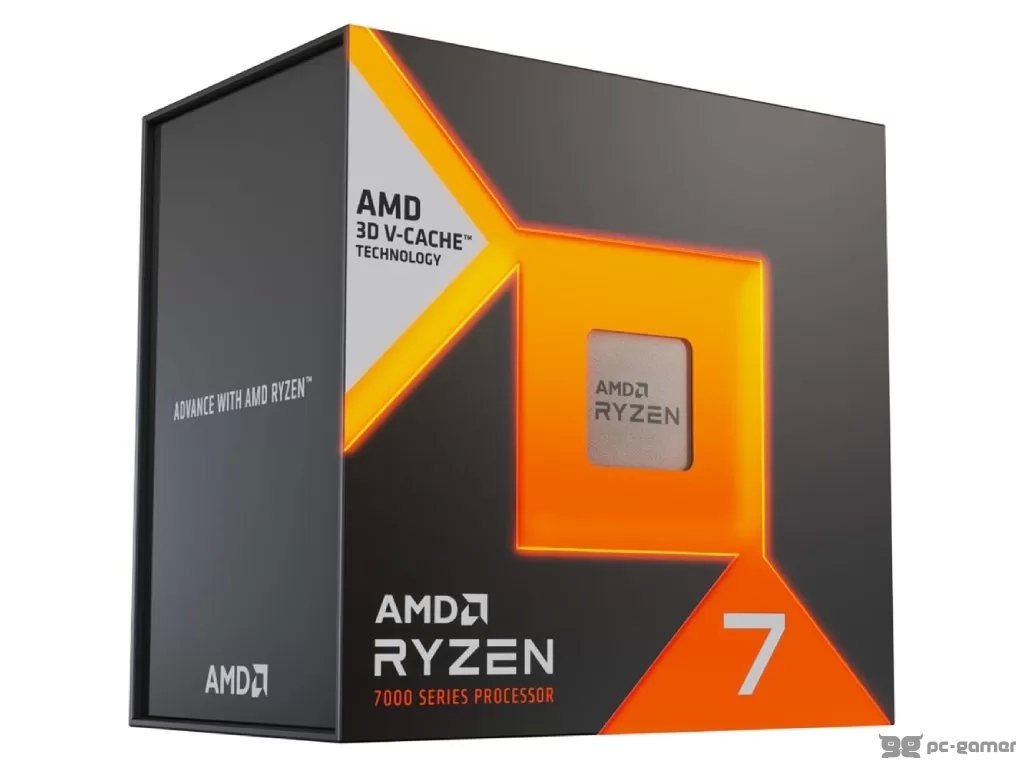 AMD Ryzen 7 7800X3D, 4.2GHz/5.0GHz Max, 8C/16T, Socket AM5, 96MB L3 cache, Bez kulera