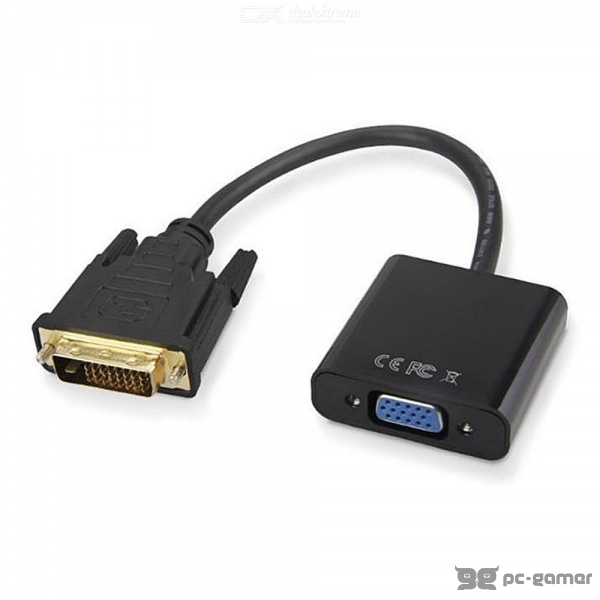E-GREEN E-GREEN Adapter DVI-D (24+1) Dual Link (M)-VGA