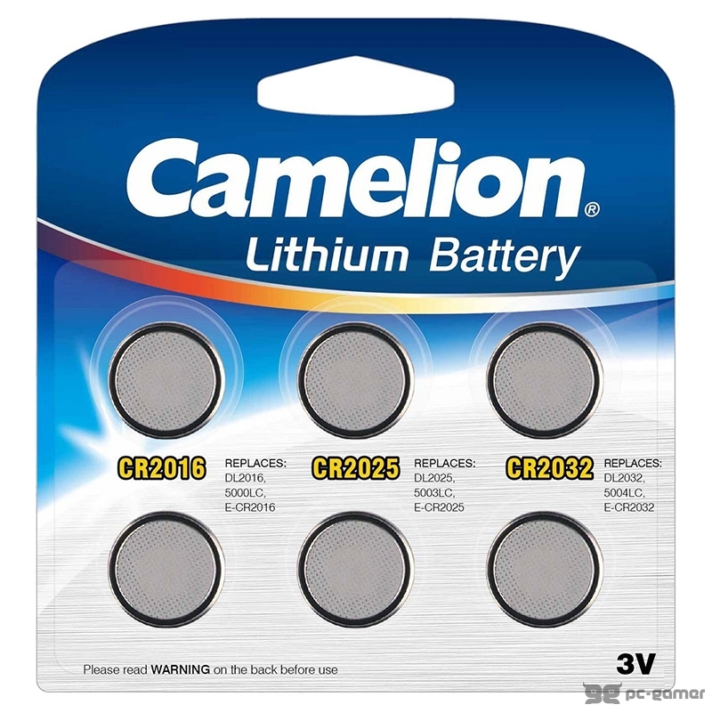 Camelion Set lithium baterija 3V CR 6/1