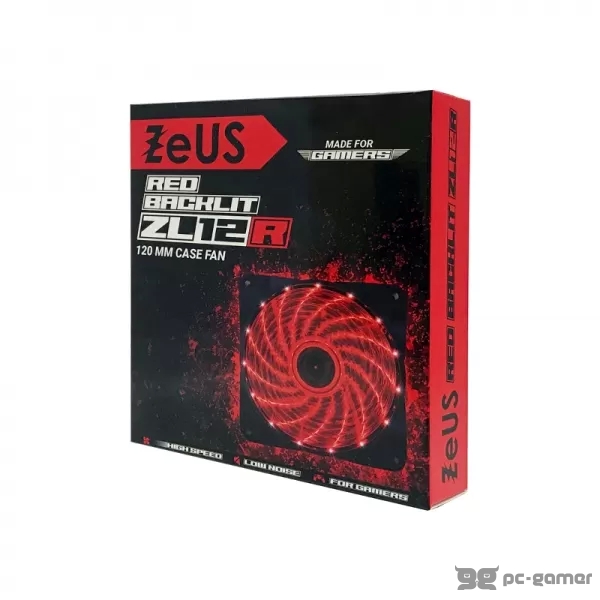 Zeus Cooler 120x120 Crveni