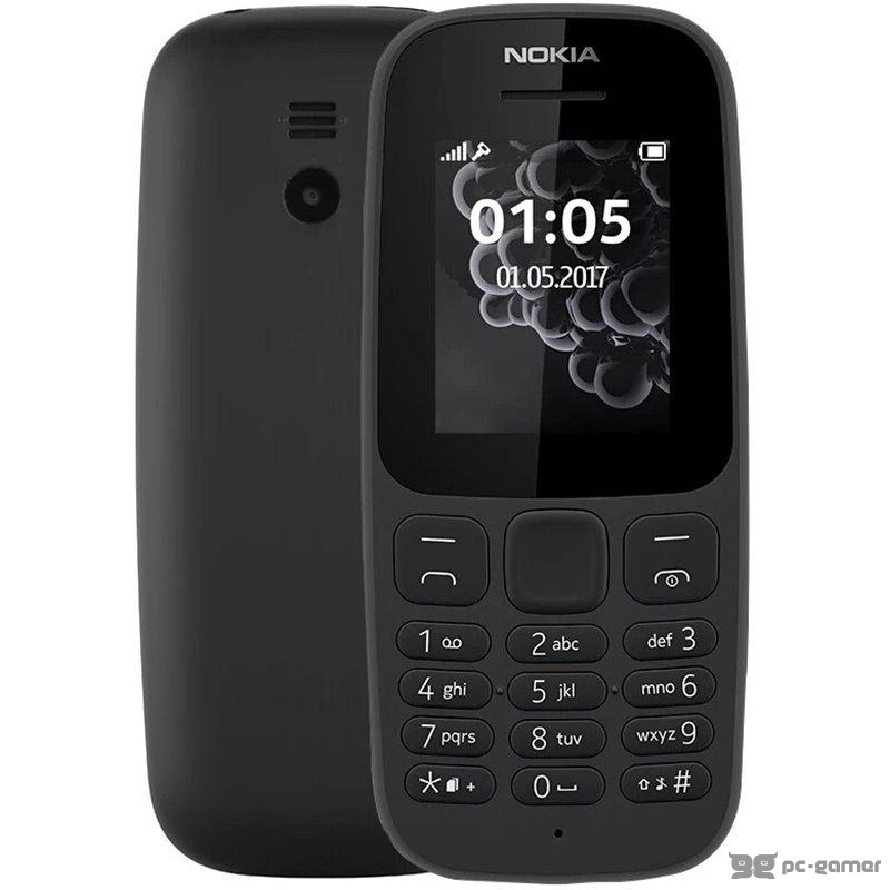NOKIA Mobilni telefon 105 Single SIM Black