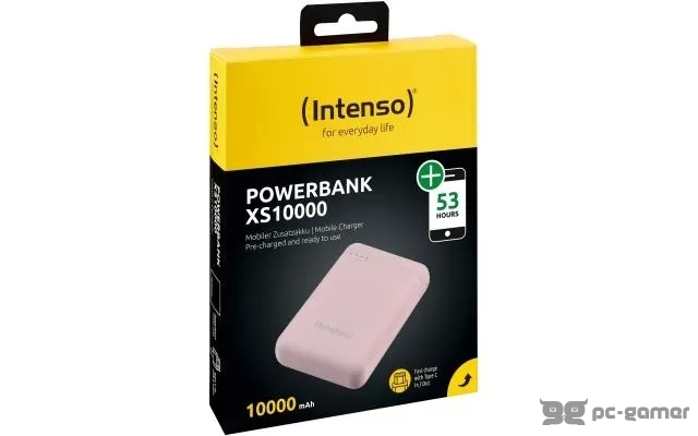 Intenso Power Bank XS10000 Rose, 3.1A 10000mAh